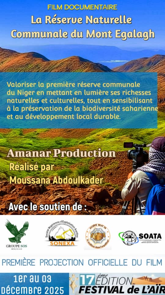 Projet de Film Documentaire sur la Réserve Naturelle Communale du Mont Egalagh]